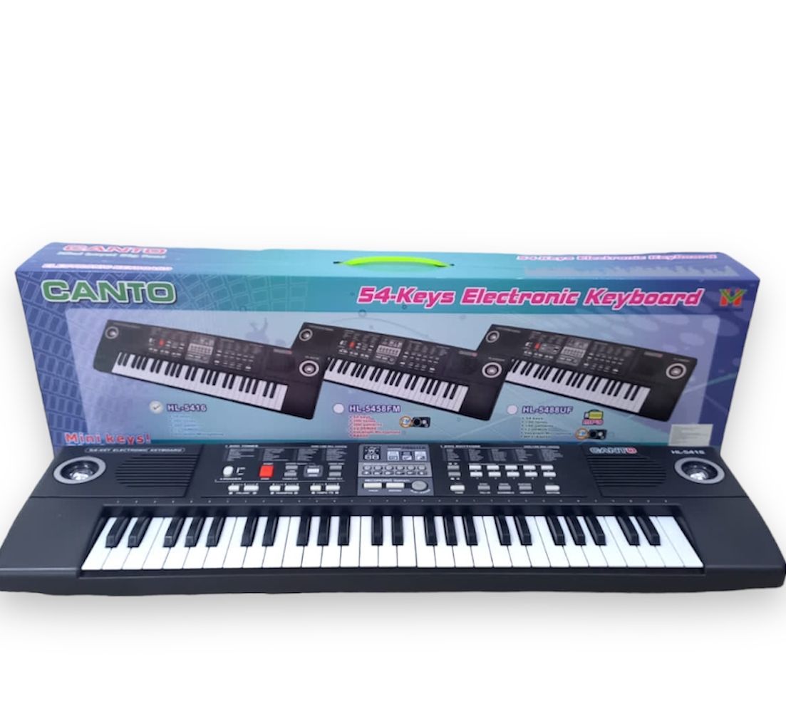 Piano Electrico 54-Keys Keyboard 